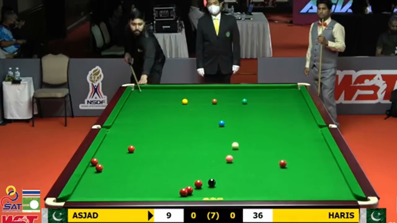 Asjad Iqbal (PAK) VS Haris Tahir (PAK) : Asia Oceania Q School .