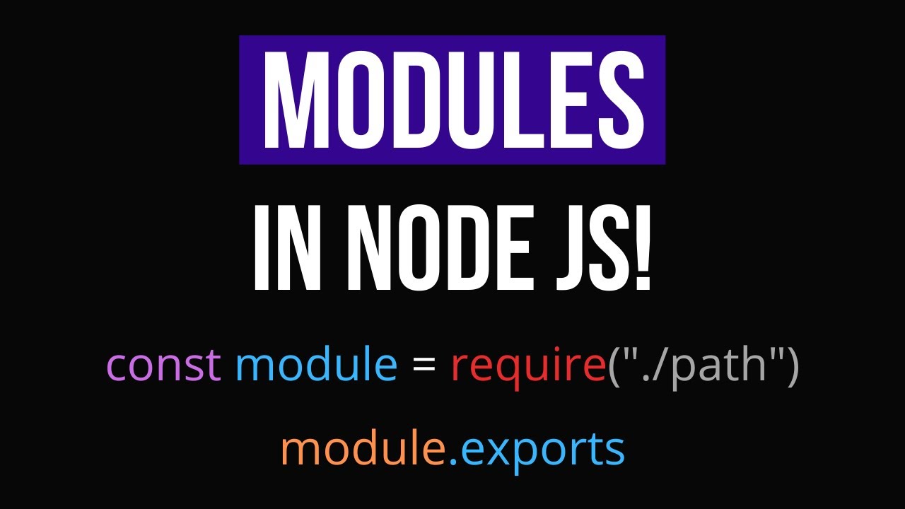 How to Import and Export Modules in Node JS (CommonJS)
