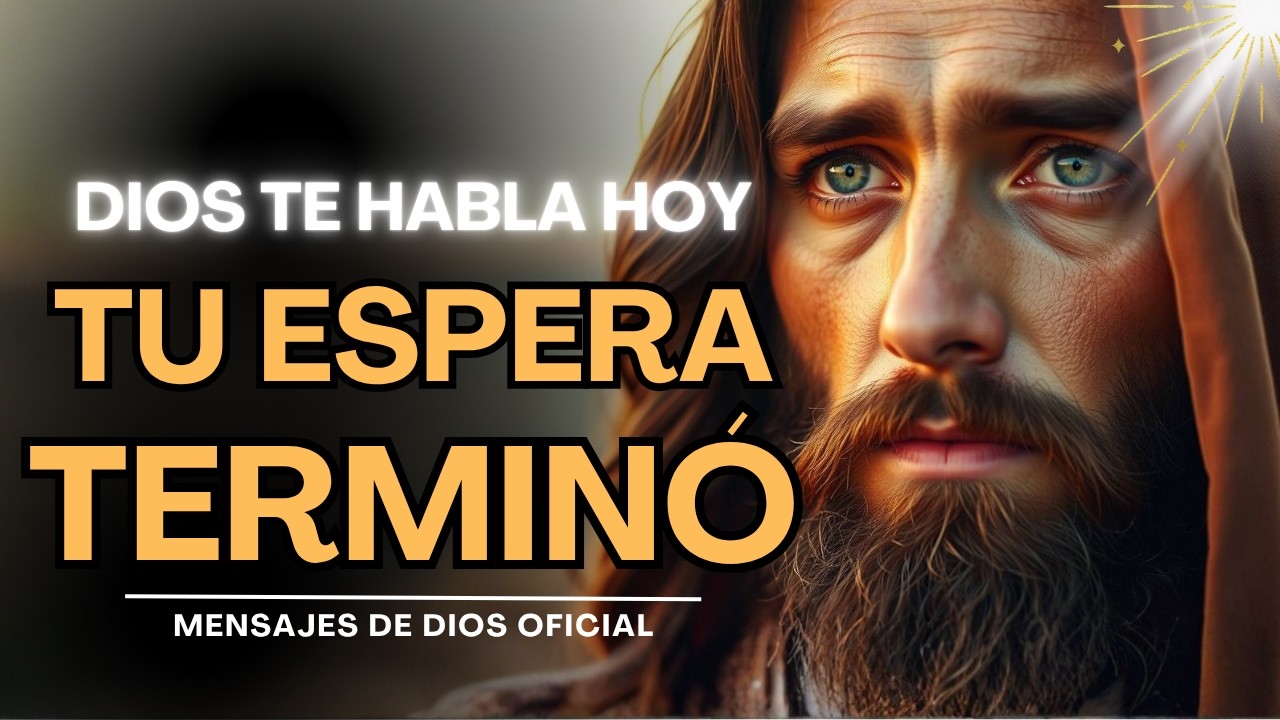 DIOS TE HABLA: TU ESPERA NO FUE EN VANO, EL MILAGRO VIENE EN CAMINO