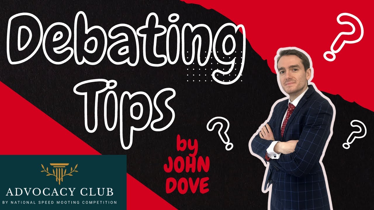 Debating and Public Speaking Tips