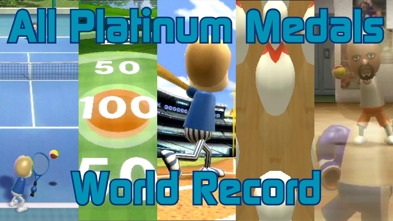 [WR] Wii Sports All Platinum Medals Speedrun за 29:41