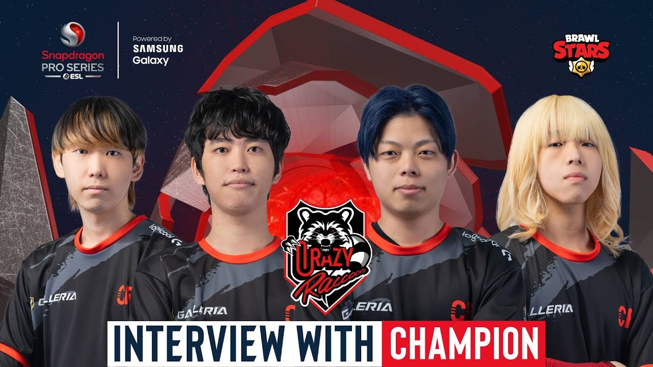 Interview with Snapdragon Pro Series: Brawl Stars Season 2 Champion - Crazy Raccoon!