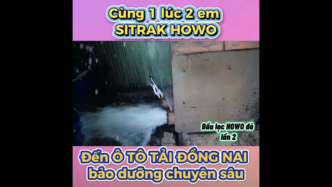 Bảo dưỡng cho Gao Đỏ và Gao Bạc.. Cùng 1 lúc #ktvototaidongnai #baoduongoto #truck #euro4 