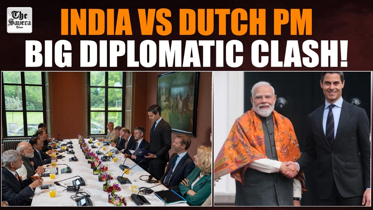 Dutch PM Rob Jetten&rsquo;s Remarks on India Rejected by MEA in Netherlands Visit, Sparks Diplomatic Row