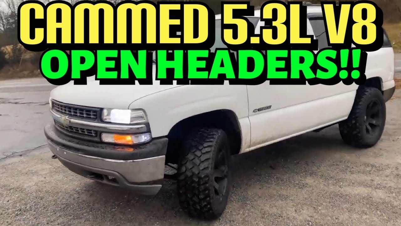 2004 Chevy Tahoe CAMMED 5.3L V8 TRUE DUAL EXHAUST w/ OPEN HEADERS!