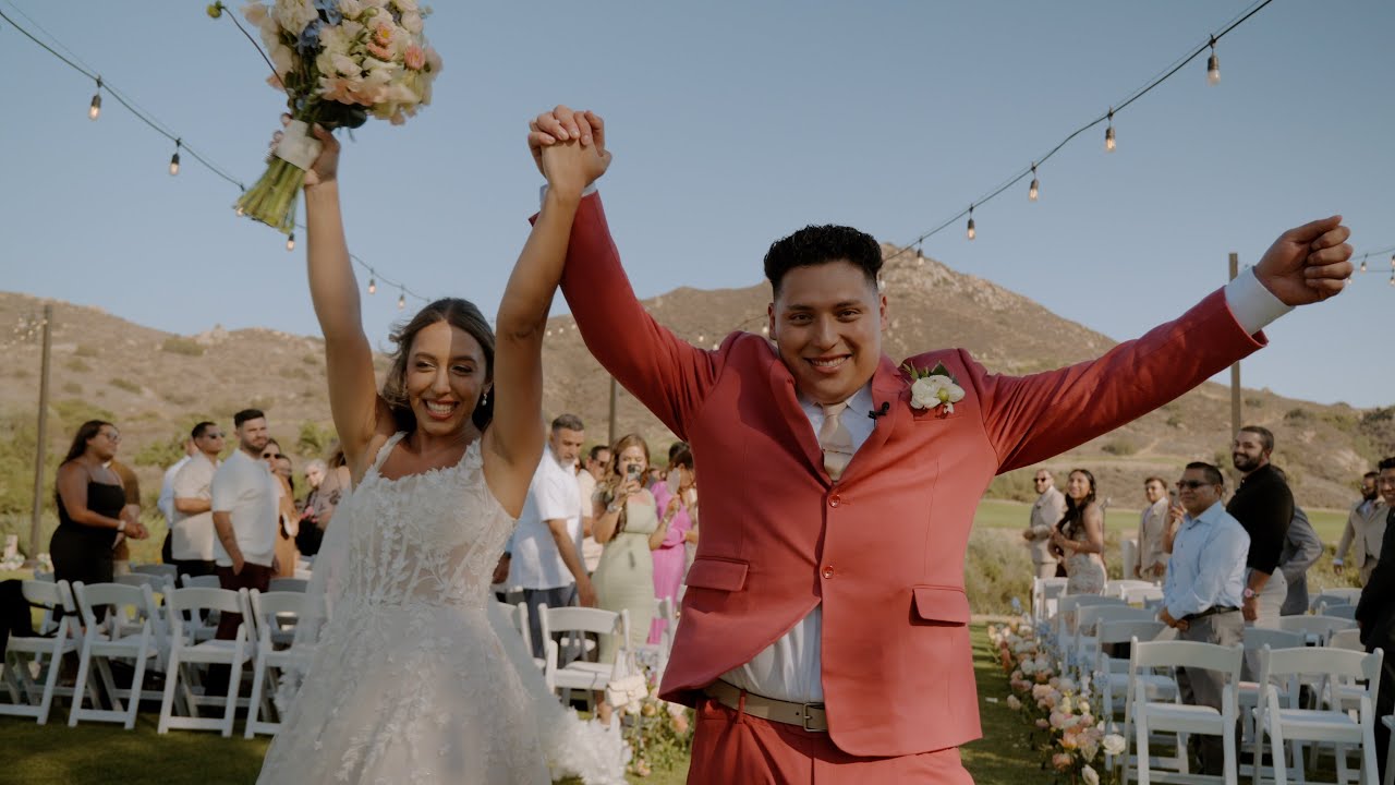 A Fun Loving Couple's Wedding | WWE Grand Entrance | Wedding Film