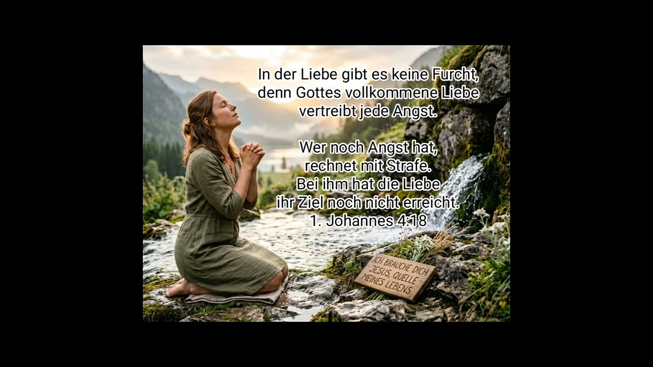 Ich brauche dich Jesus, Quelle meines Lebens!