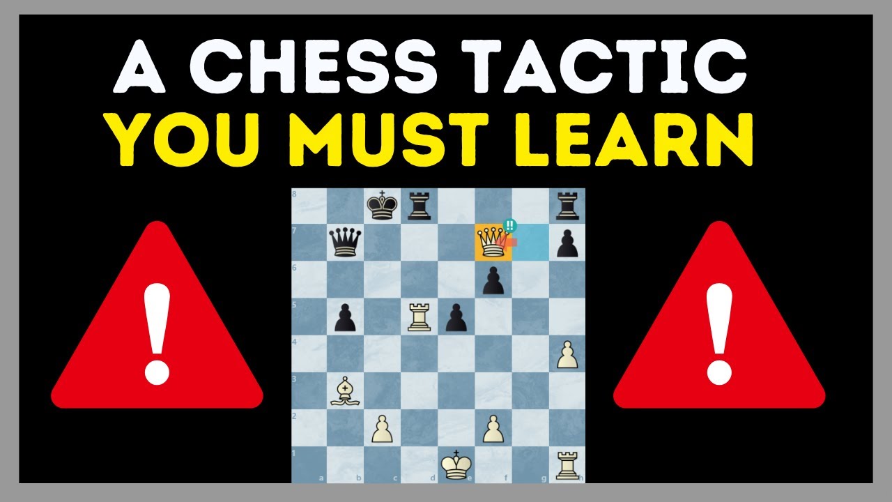 Discovered Attack Chess Tactic - Concepts, Principles and Examples