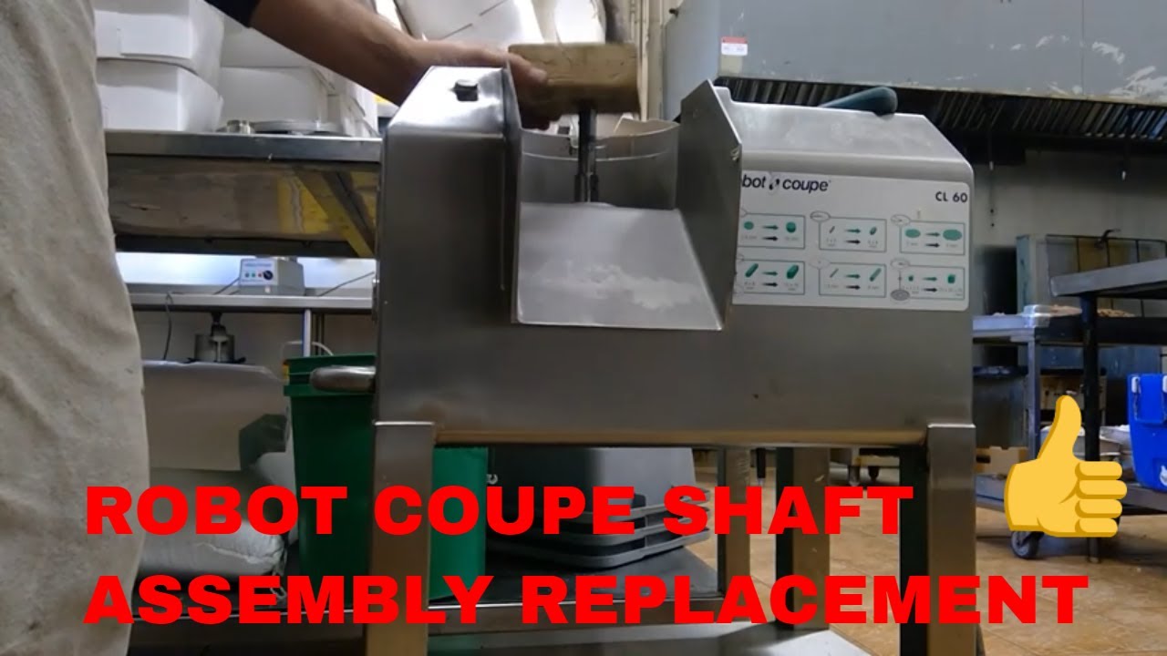 Замена вала в сборе для Robot Coupe CL60