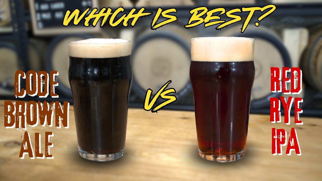 Red Rye IPA Vs Disaster Brown Ale! Which is Best?
