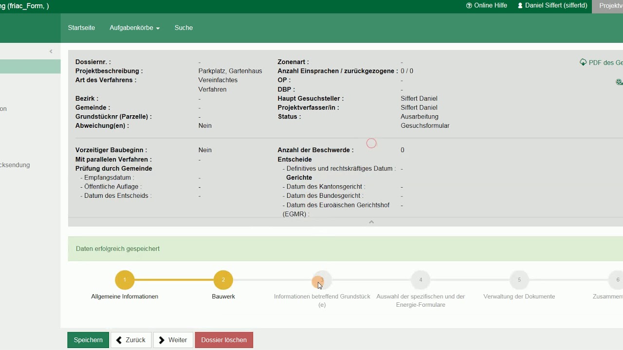 Tutoriel 3 - Allgemeine Informationen DE