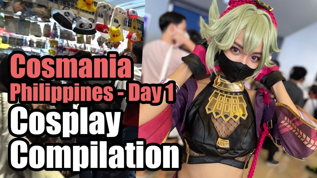 Cosplay Mania in Manila, Philippines  - Day 1 [Cosplay Compilation]  #cosplayph #philippines