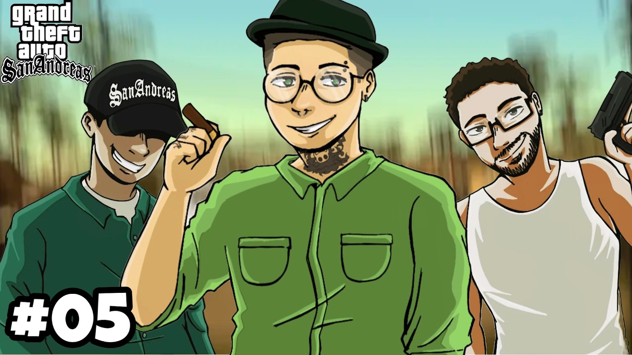 Mostrando as bolas no Alistamento⚽🫡 - GTA San Andreas Definitive Edition #05