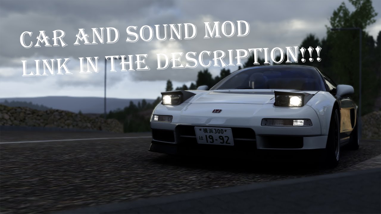 (Assetto Corsa) Honda NSX (Car and sound mod in the description)