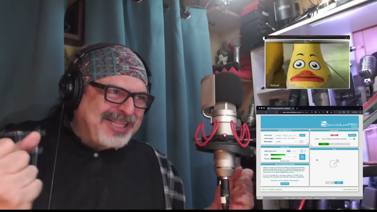 Lo stivale - live session su Session Link Pro