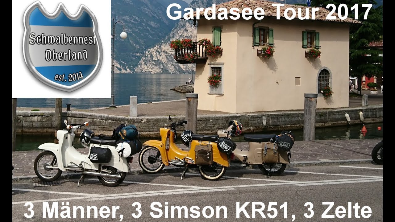 Simson Schwalbe Gardasee Tour 2017