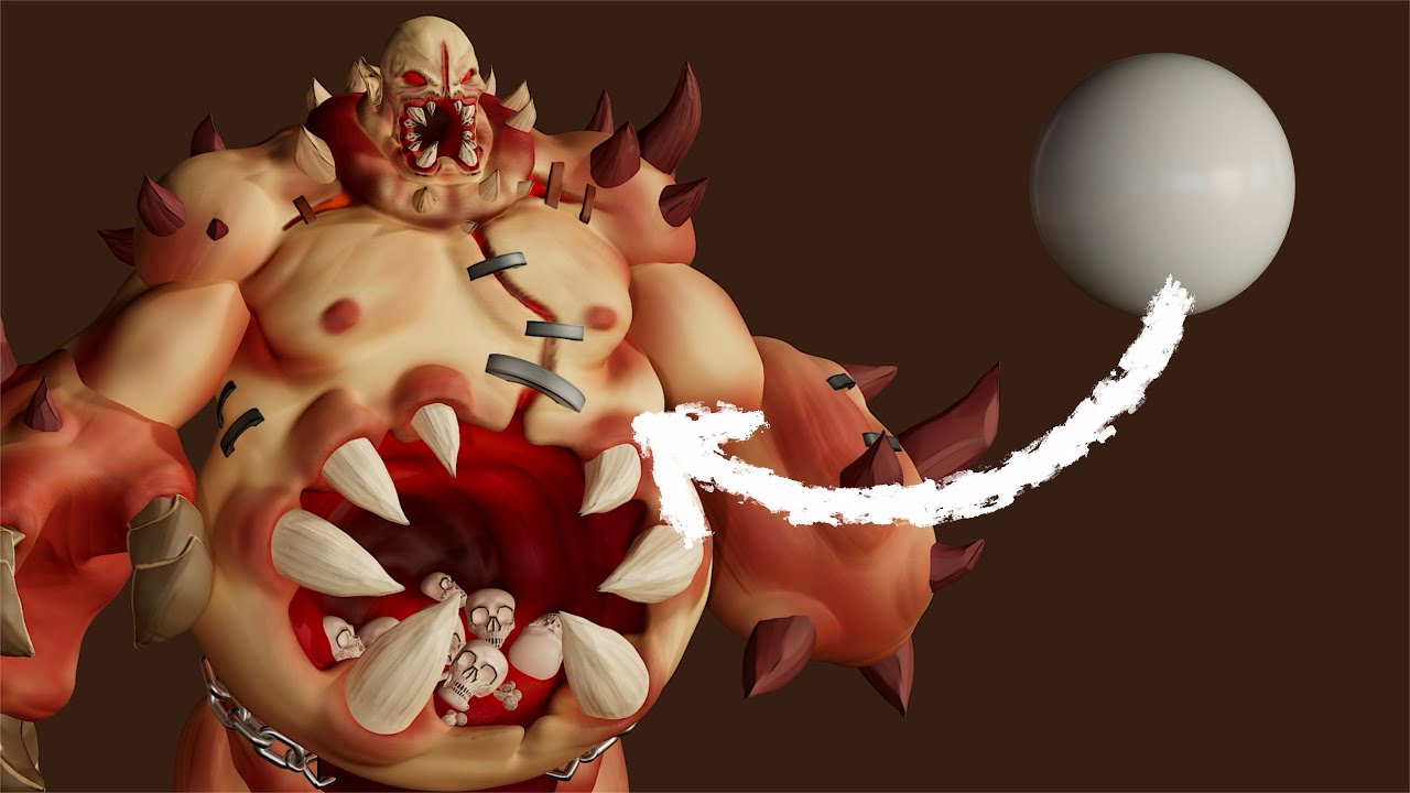 Epic 3D Sculpture Timelapse: Creating a Monster Inspired by Pinterest