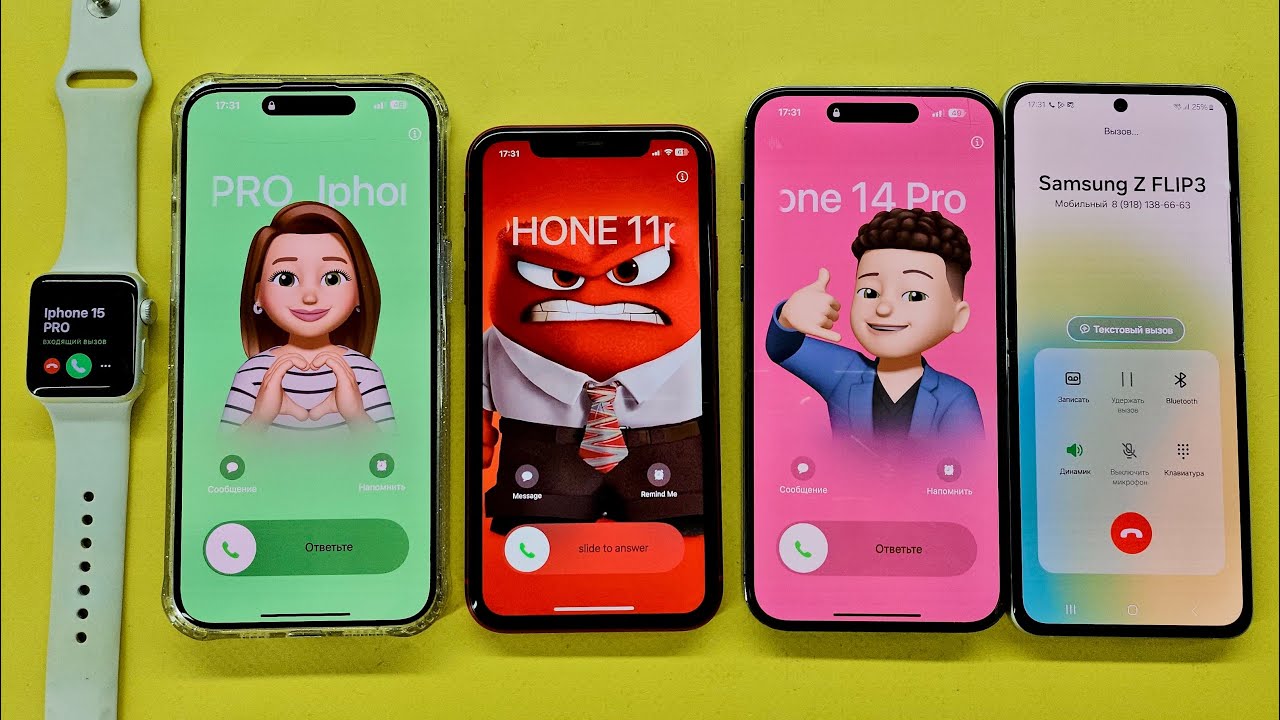 Second Line Call on Hold Incoming Call Apple Watch 3, iPhone 14MaX,15MaX, 11pro, Samsung Z Flip3