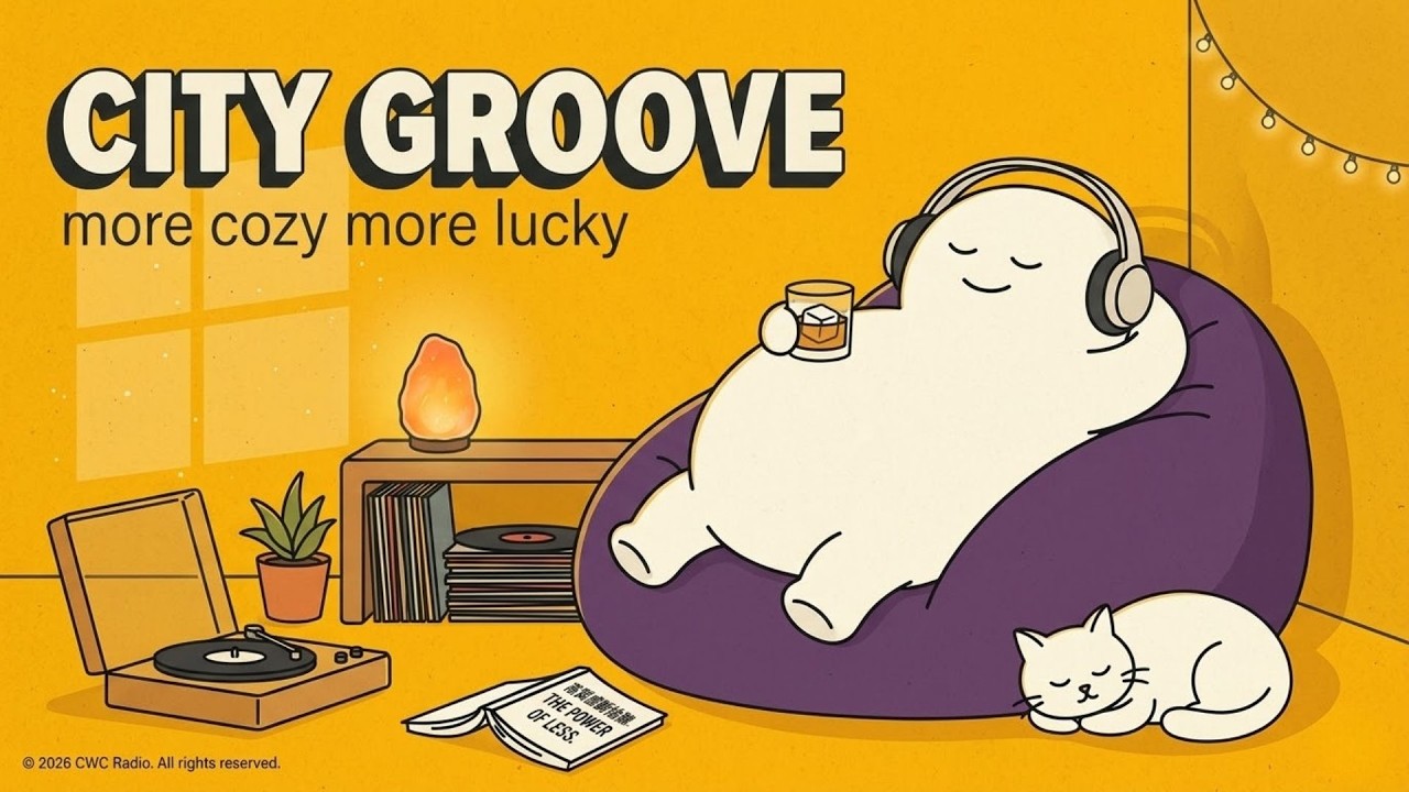 [🎧 BGM Playlist] As if sitting alone in a cafe V3｜City Groove｜Drive / Chill / relax / study / work