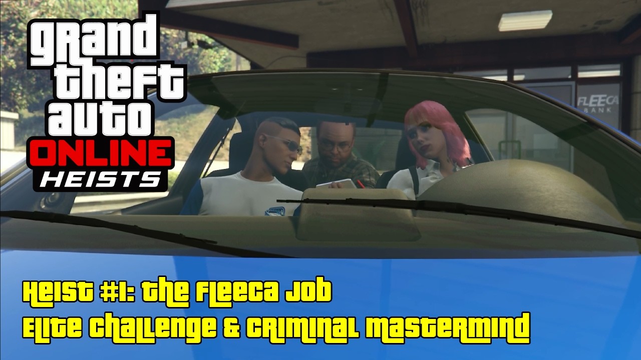 GTA Online - Thử Thách Elite Challenge & Criminal Mastermind Của Apartment Heist (Part 1)