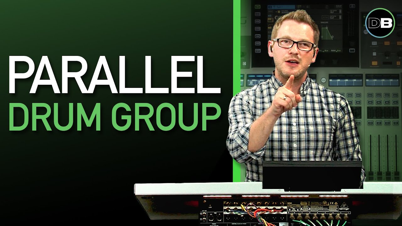 How to use a Parallel Drum Group on the Behringer Wing