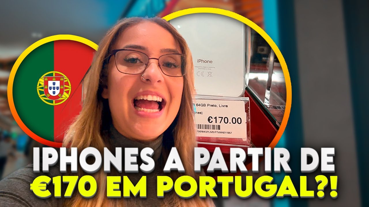 Você vai se surpreender com o preço do iPhone em Portugal