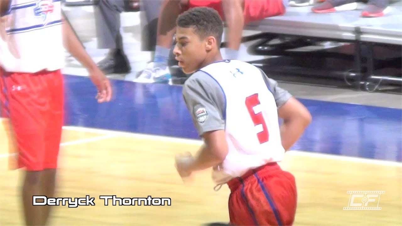 Derryck Thornton Mixtape @ NBA Top 100 Camp