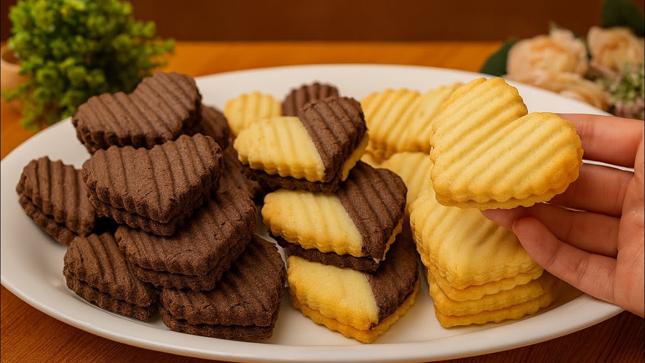 Печенье тает во рту! Невероятно вкусно, всего несколько ингредиентов!