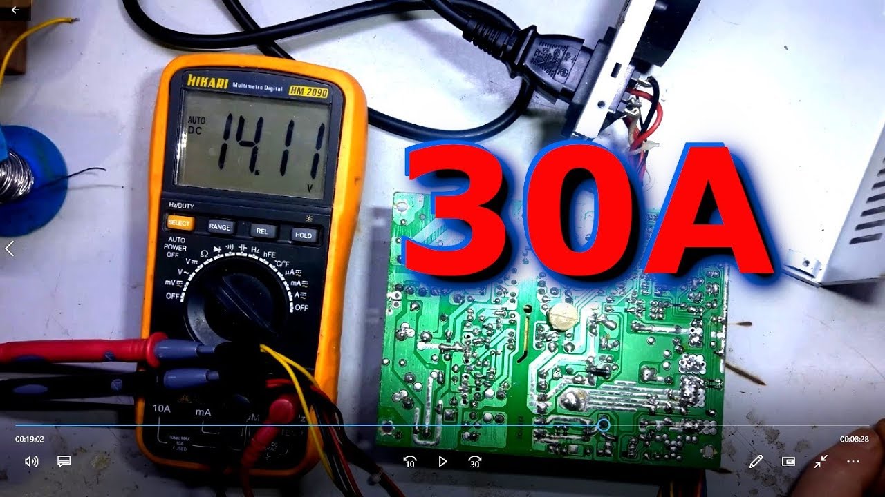 Como Fazer Fonte ATX 14V 30A Encontre PT e AJ sem Datasheet