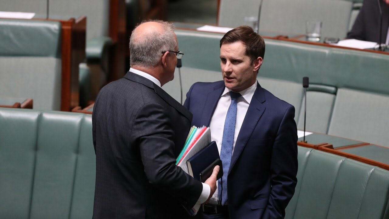 Alex Hawke attempts to downplay criticism of Morrison