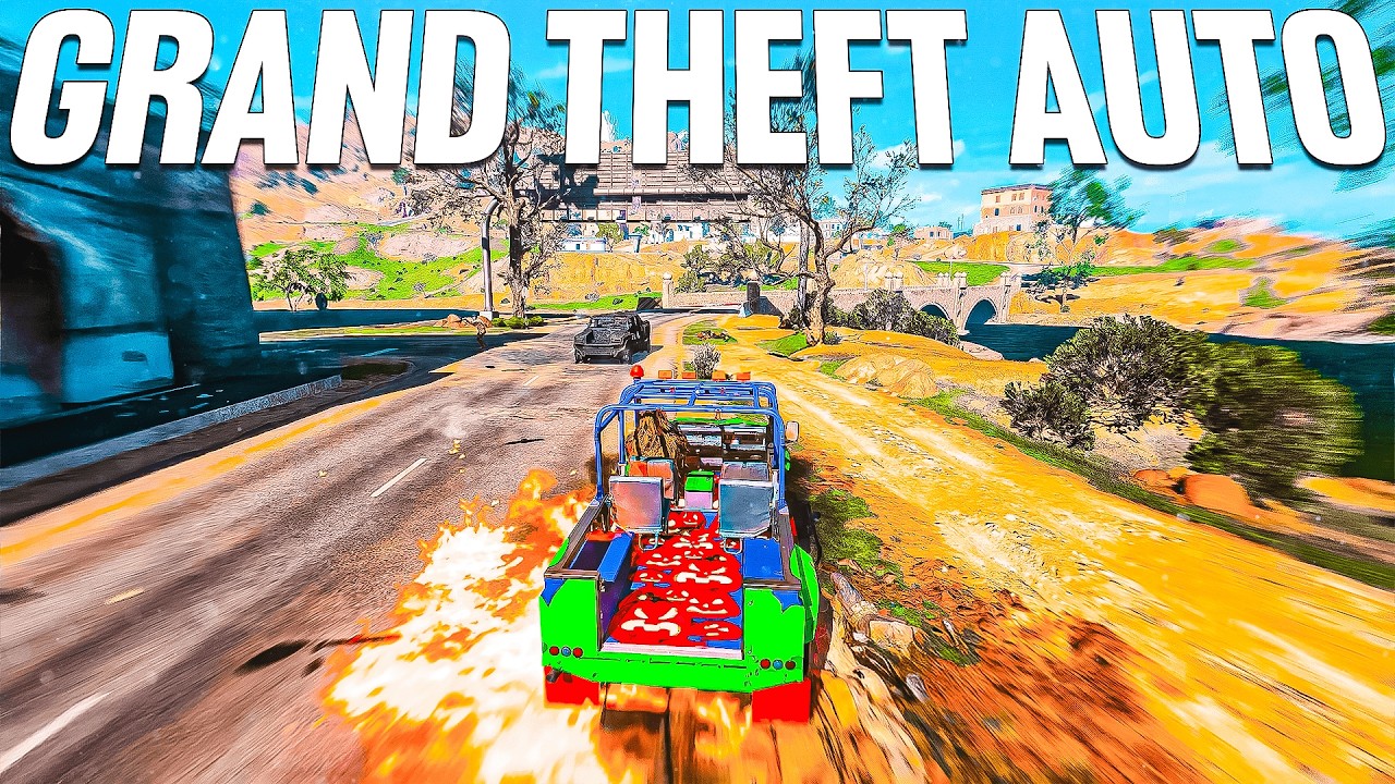 i played grand theft auto in dmz
