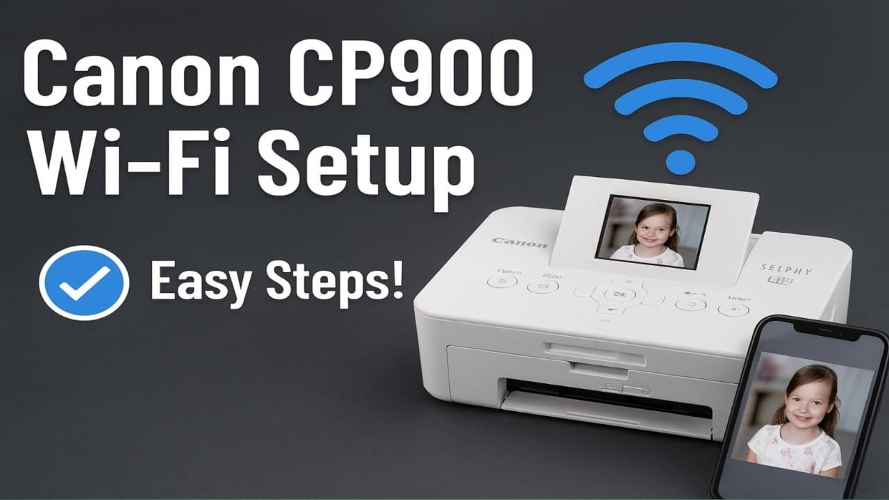 How to Set Up Wi-Fi on Canon SELPHY CP900