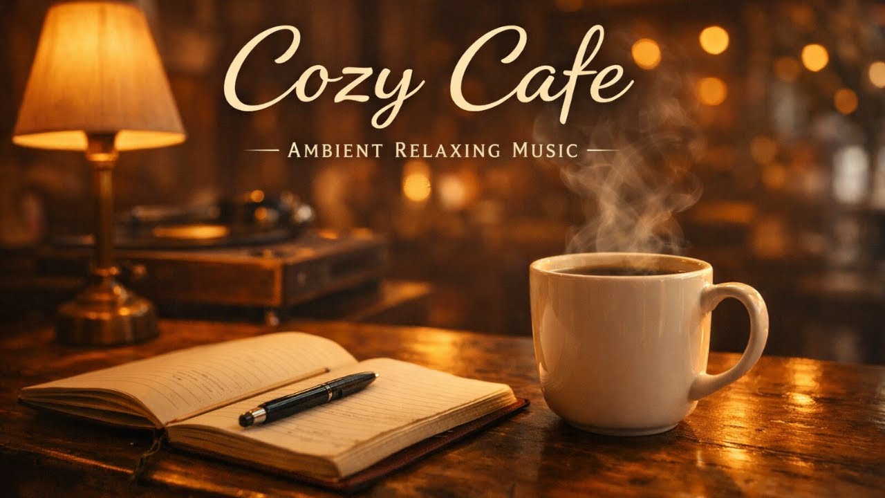 Cozy Cafe – 1 Hour Relaxing Lo-fi Ambient | Coffee Time Background Music