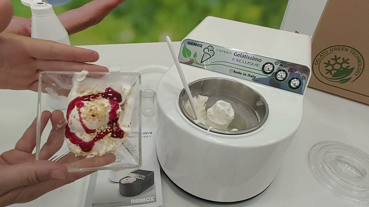Nemox Gelatissimo Exclusive i-Green - Guida all'utilizzo