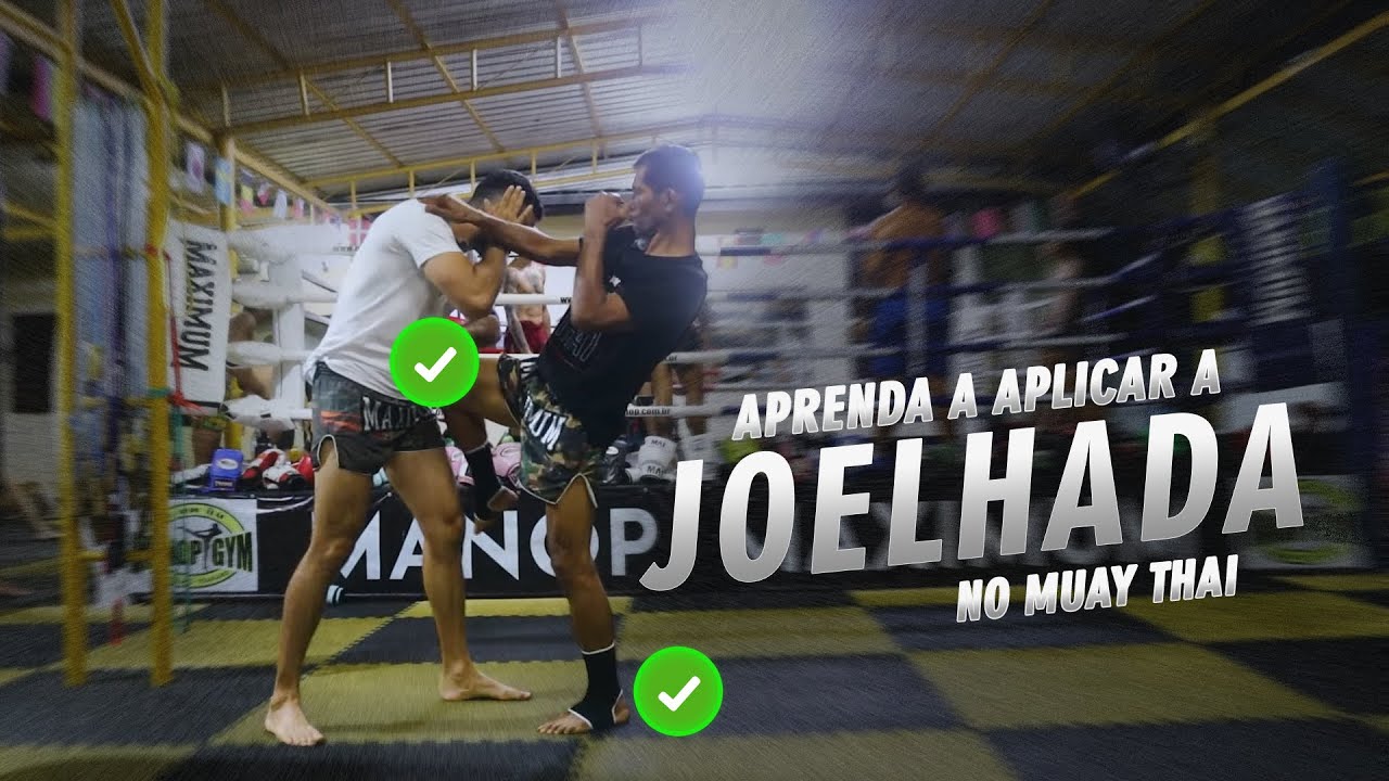 TÉCNICAS DE JOELHADA NO MUAY THAI | LEANDRO LONGO E MESTRE MANOP | MAXIMUM BOXING