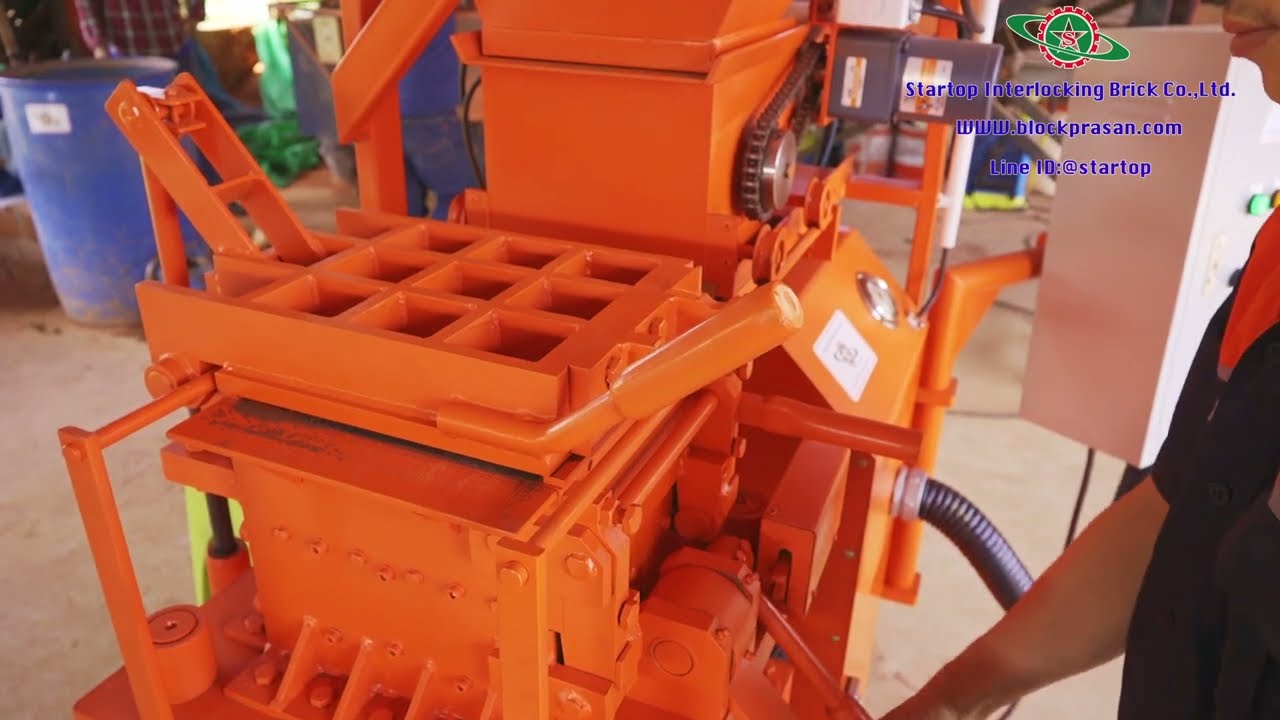 Model 25SF23-P Auto press machine/Startop Interlocking Brick/Interlocking brick making machine