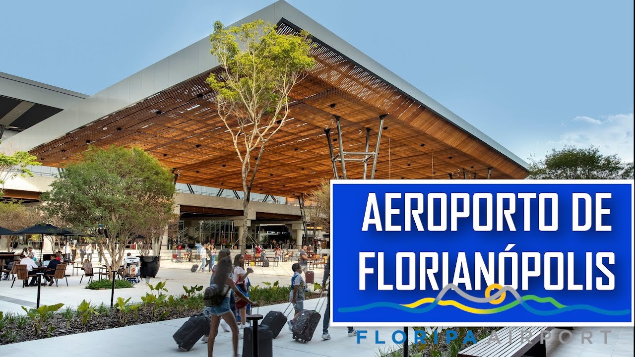 COMO É O AEROPORTO DE FLORIANÓPOLIS (FLN) SANTA CATARINA