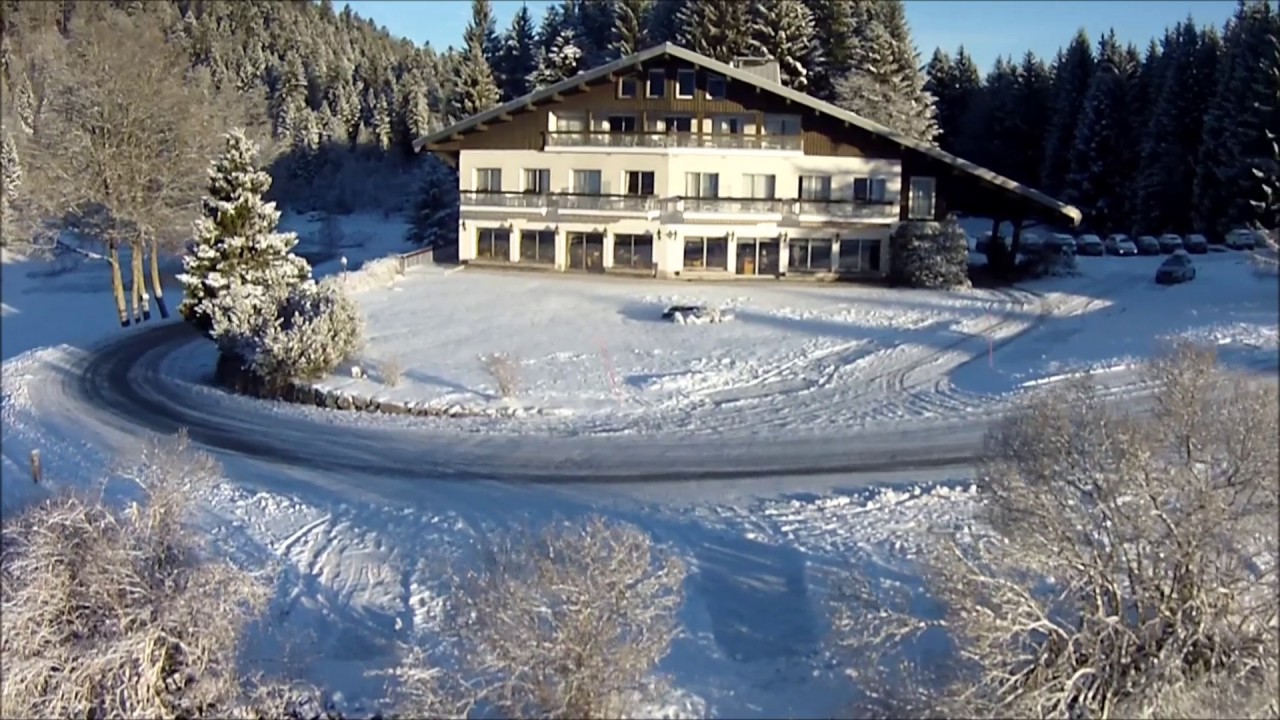 Ermitage Frère Joseph à Ventron vu en drone