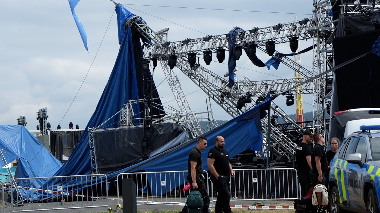 Festival Pohoda museli pre búrky predčasne zrušiť. Takto vyzeral večer v čase búrky a deň po