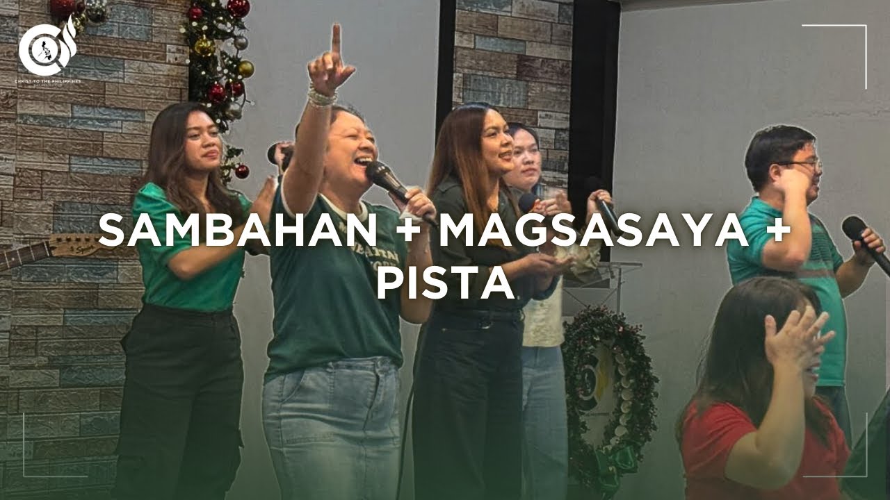 Sambahan + Magsasaya + Pista (12/21/25)