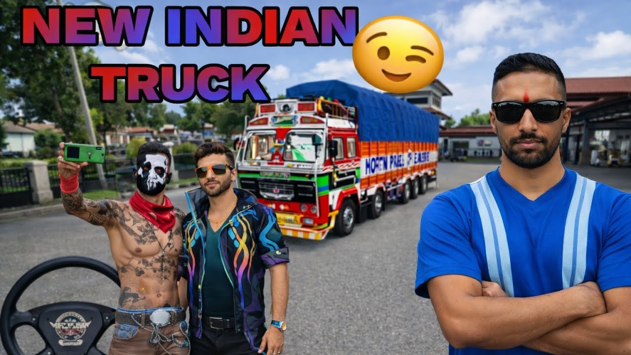 NEW INDIAN TRUCK IN BUS SIMULATOR INDONESIA 😎😎😎 ll #bussimulatorindonesia 