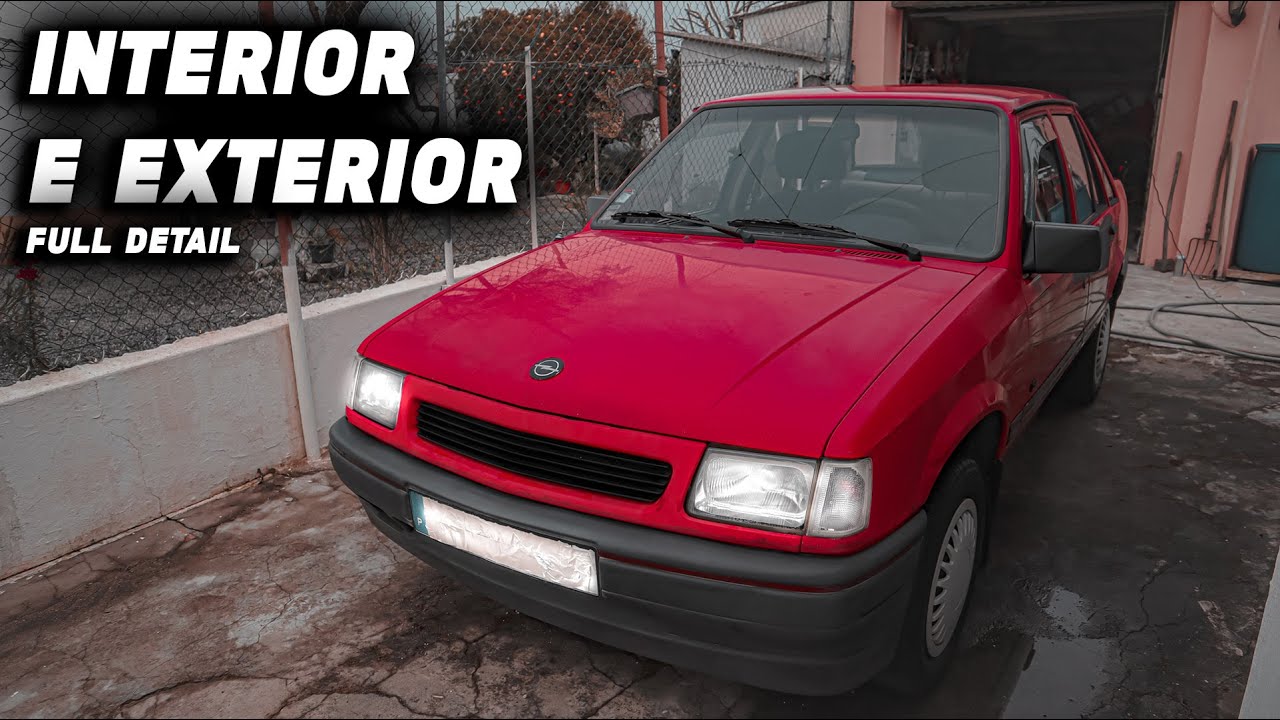 OPEL CORSA A 1989  - FULL DETAIL INTERIOR E EXTRIOR!