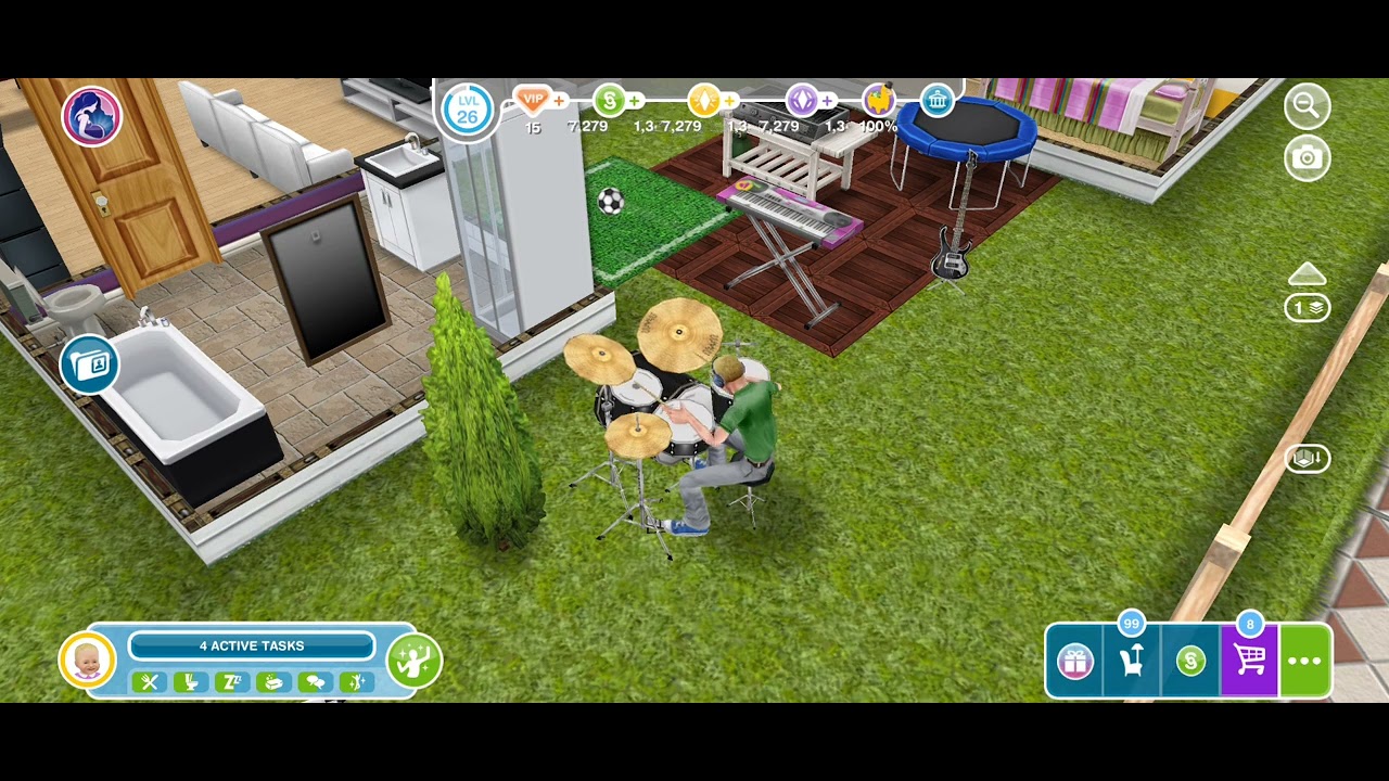 The Sims Freeplay The Road To Fame Quest and Event Completed