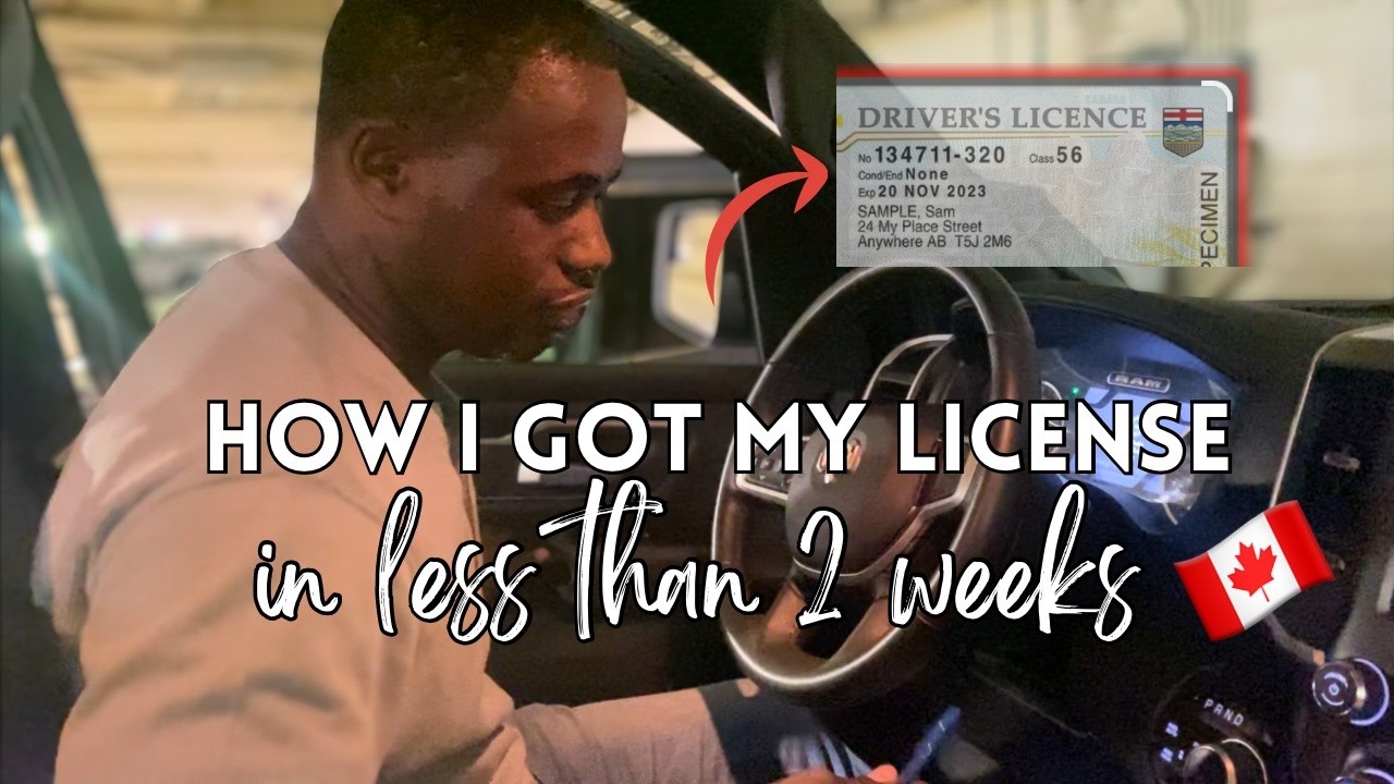 How to get a drivers license in Canada as a newcomer | Alberta Knowledge and RoadTest Tips#newcomer