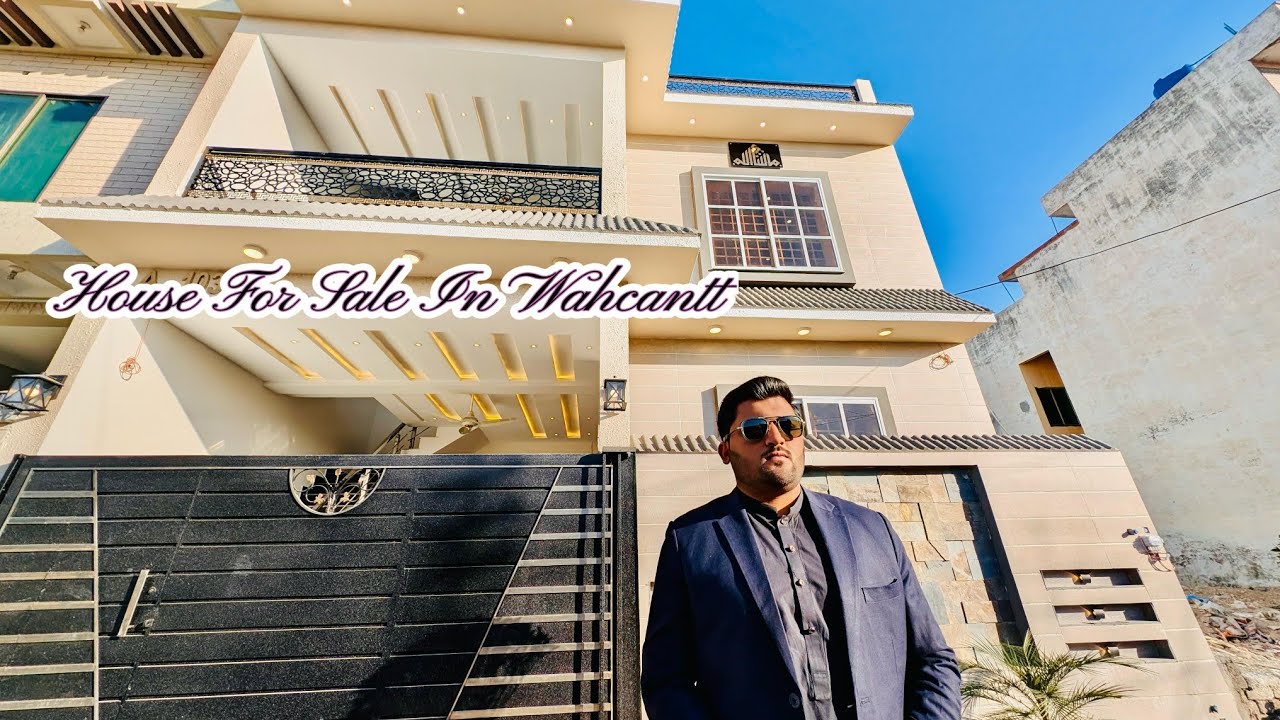 6 Marla Brand New Double Story House For Sale 🏡||Chairman Colony||Wahcantt