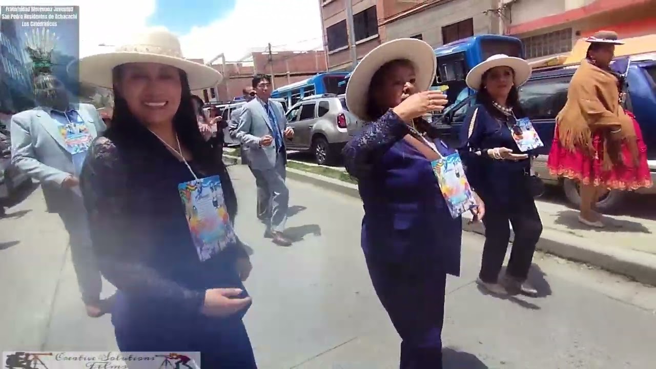 💙GRAN CARAVANA MORENADA JUVENTUD SAN PEDRO RESIDENTES DE ACHACACHI LOS CATEDRATICOS  GESTION 2026 💙