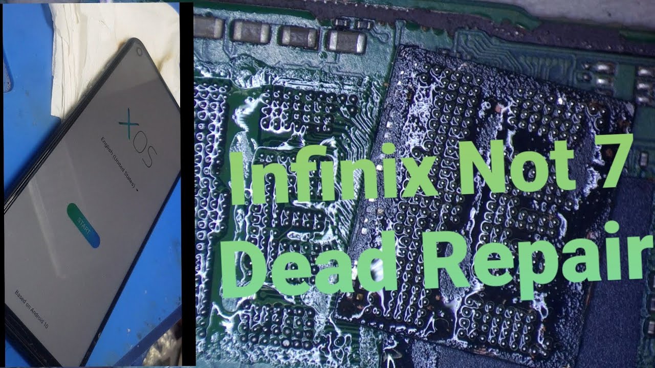 Infinix Note 7 (X690B) Dead Repair, Emmc Replace, mtk Port Fix. . . .