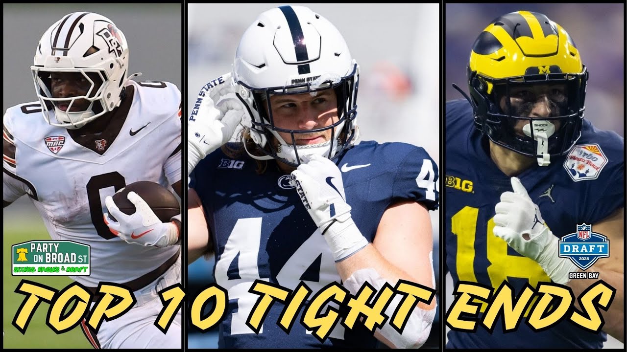Ranking THE TOP 10 Tight Ends in the 2025 NFL Draft 🔥🏈 COMPLETELY LOADED 🏈🔥 Analysis + Highlights