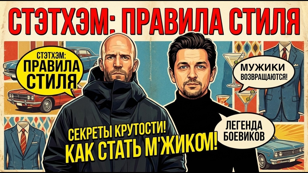 🎩 СТИЛЬ ДЖЕЙСОНА СТЕЙТЕМА! СЕКРЕТЫ, КОТОРЫЕ ВАМ НИ КТО НЕ РАССКАЖЕТ! Правила Стиля
