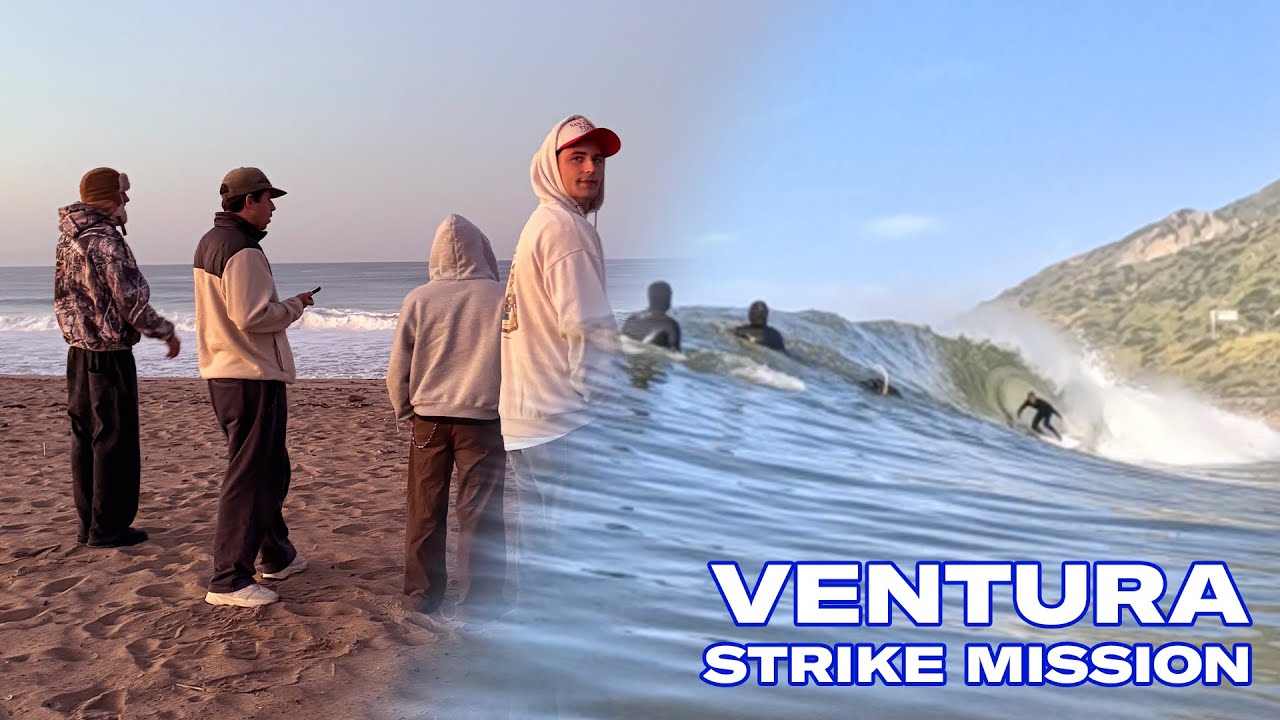 WE SEARCHED FOR WAVES IN VENTURA! | POV SURF